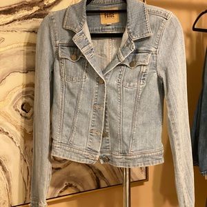 Paige light denim jacket